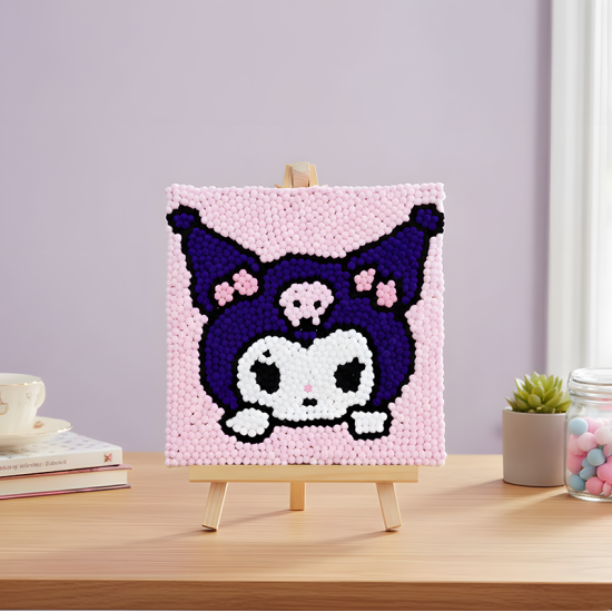 Pompom Ball Mosaic Art